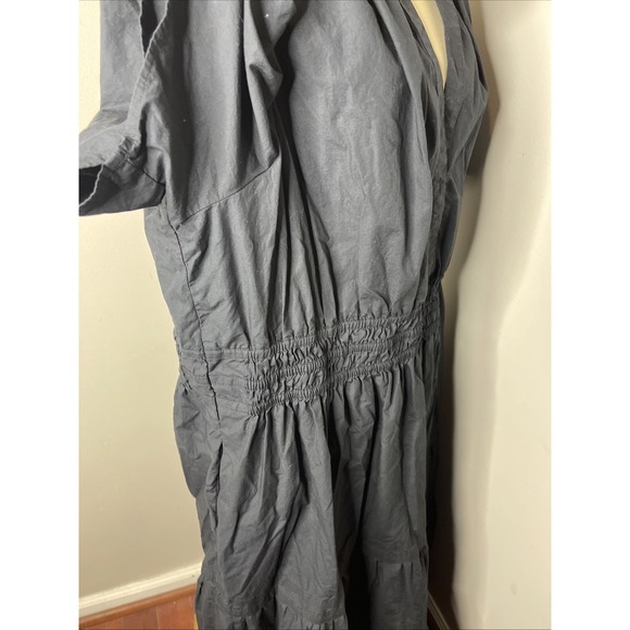 Anthropologie Womens The Somerset Maxi Dress Pullover Black‎ Plus Size 3X - Picture 7 of 11